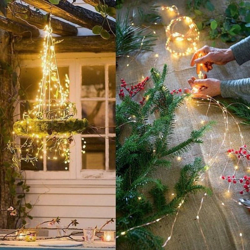 🎅 Christmas Sale 🎅Christmas LED Firefly Twinkle Bunch Lights