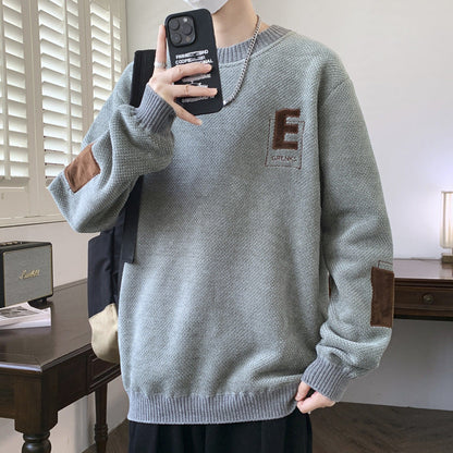 💥Hot Sale🌿Men's Pullover Sweater with Plush Lining