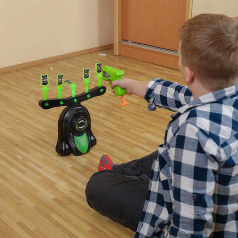 🎁Christmas Sale 50% OFF💓Glow-in-the-Dark Shooting Target Practice Kids Shooting Toy Gun Set