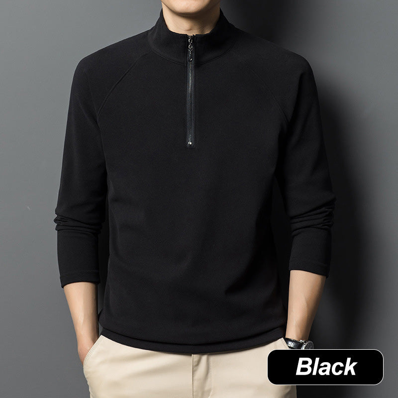 🔥Hot Sale 50%🔥Men's Warm Long Sleeve Quarter Zip Sweatshirt