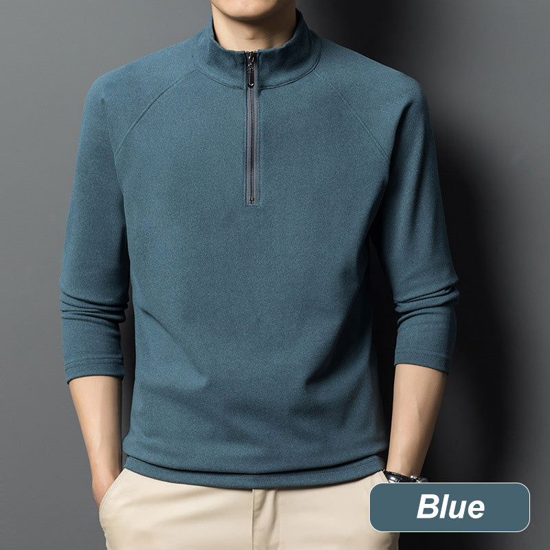 🔥Hot Sale 50%🔥Men's Warm Long Sleeve Quarter Zip Sweatshirt