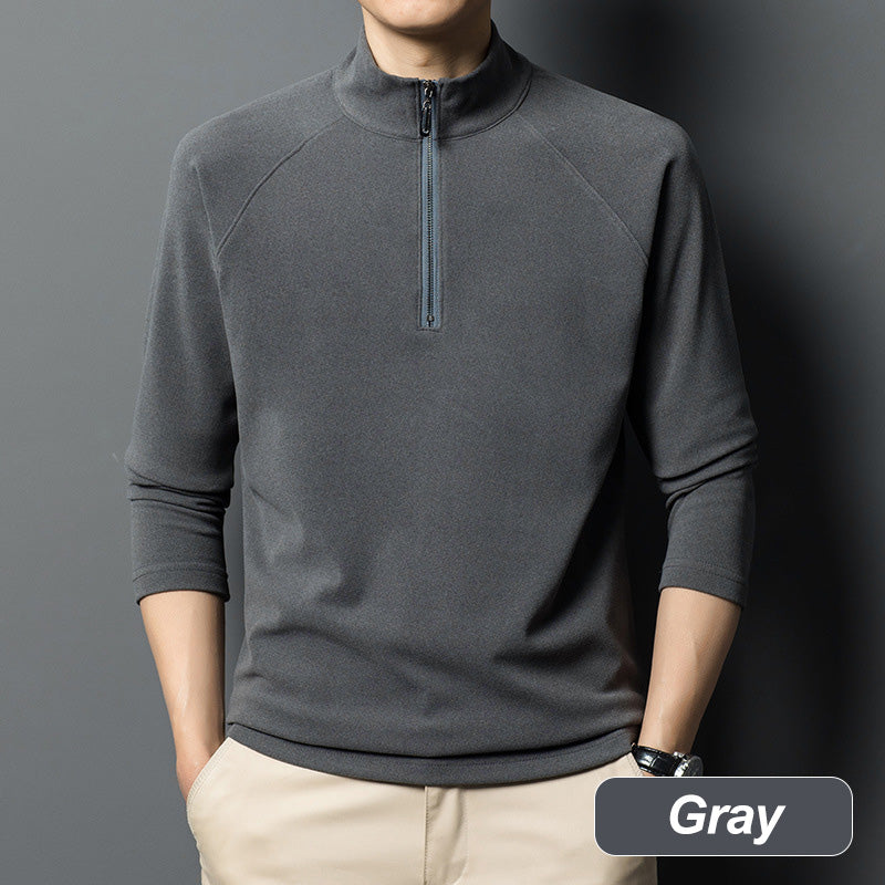 🔥Hot Sale 50%🔥Men's Warm Long Sleeve Quarter Zip Sweatshirt