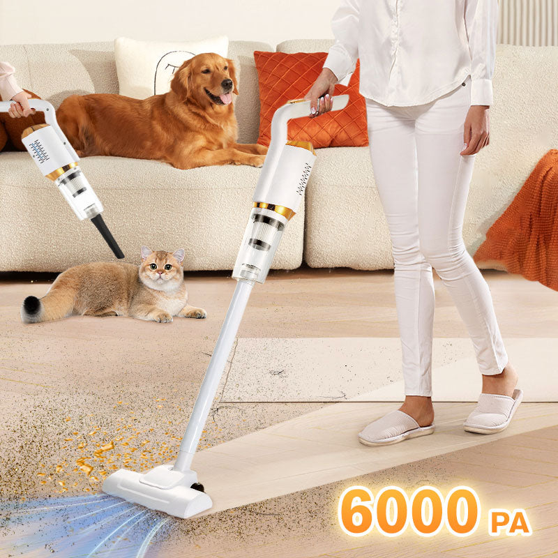 🔥2025 New Product Promotion 49% Off🔥Cordless Vacuum Cleaner - 6000PA Powerful Suction, Suitable for Home and Car