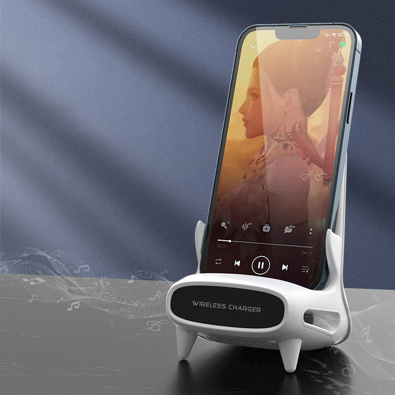 🔥49%OFF Christmas Sale🔥Wireless charging aromatherapy phone holder