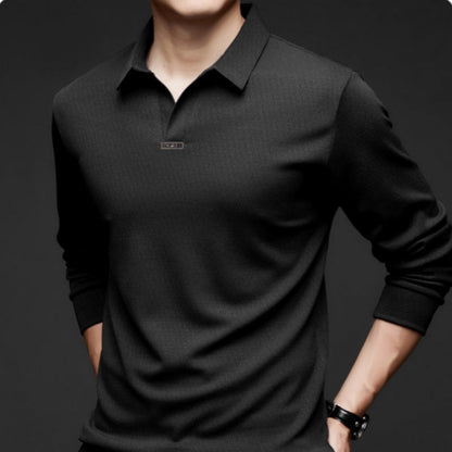 Men's Trendy Casual Long Sleeve Lapel Shirts