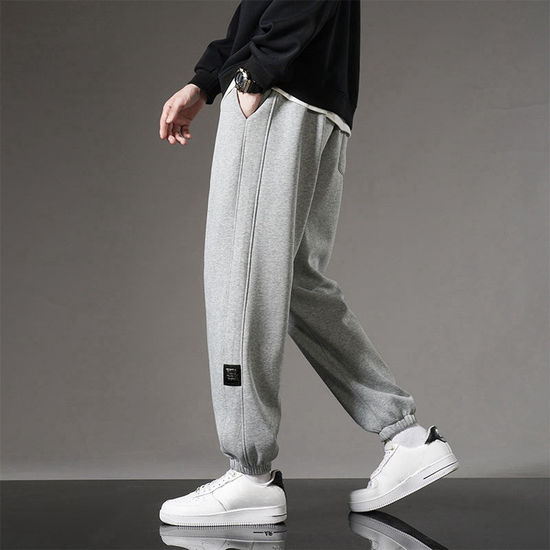 Men's Casual Thickened Warm Lined Sweatpants