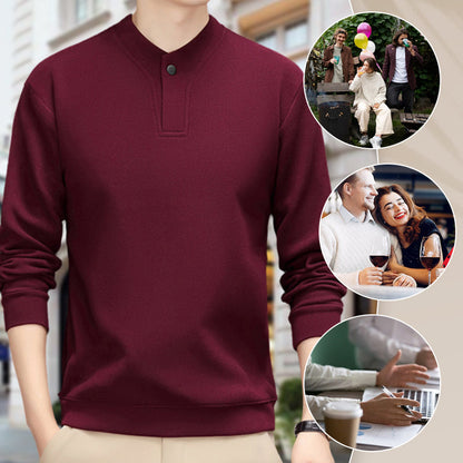 🔥50%OFF🔥Men’s Plush-LinedThickened Pullover