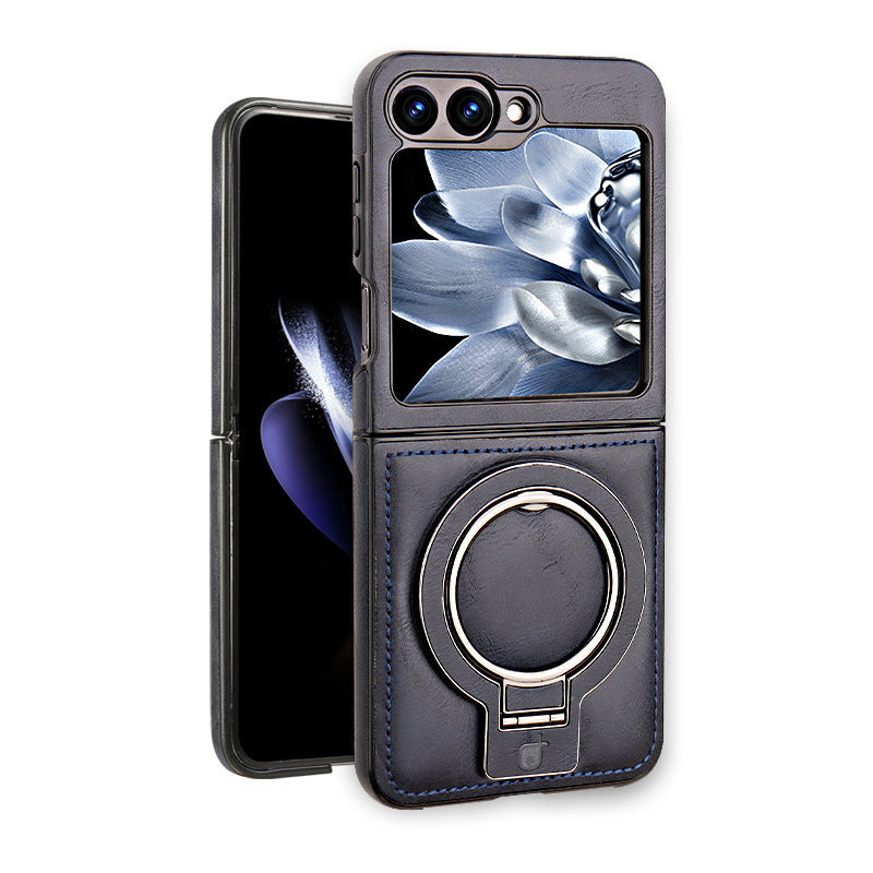 Premium PU Leather Magnetic Case with Stand for Samsung