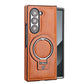 Premium PU Leather Magnetic Case with Stand for Samsung