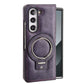 Premium PU Leather Magnetic Case with Stand for Samsung