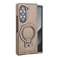 Premium PU Leather Magnetic Case with Stand for Samsung