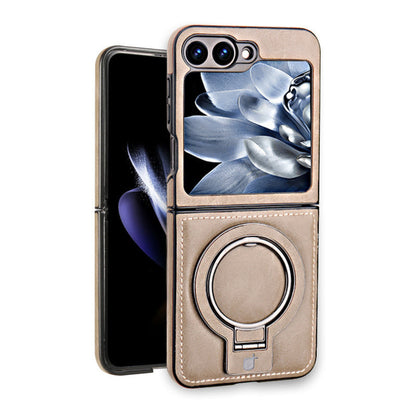 Premium PU Leather Magnetic Case with Stand for Samsung