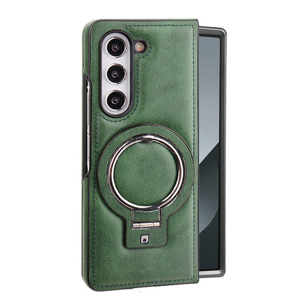Premium PU Leather Magnetic Case with Stand for Samsung