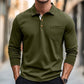 Men's Casual Business Solid Color Top