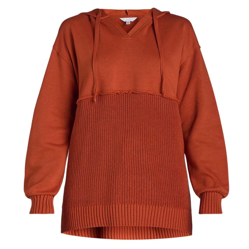 Women's Unique and Chic Patchwork Hoodie