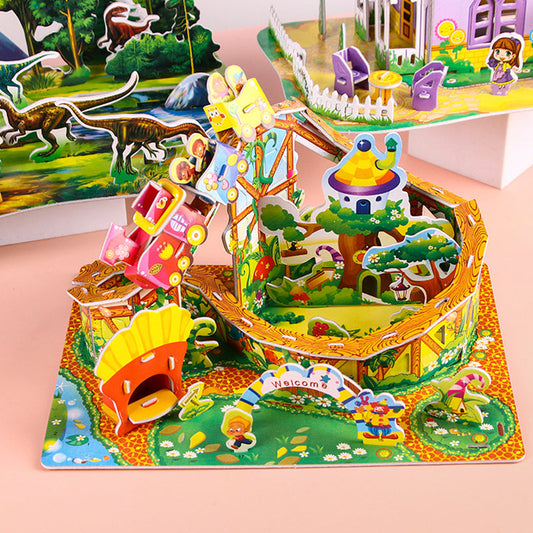 DIY Children's 3D Puzzle Toy Set