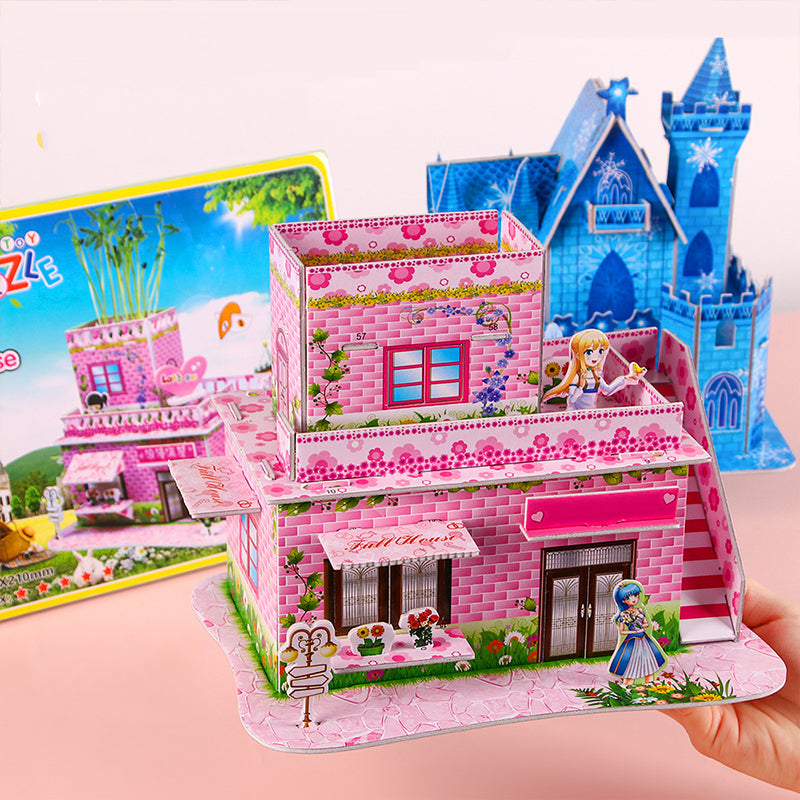 DIY Children's 3D Puzzle Toy Set