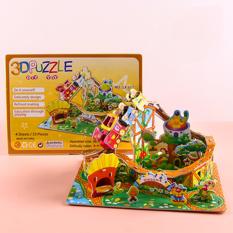 DIY Children's 3D Puzzle Toy Set