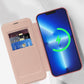 2025 New leather textured flip mobile phone case for iPhone