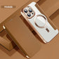 2025 New leather textured flip mobile phone case for iPhone