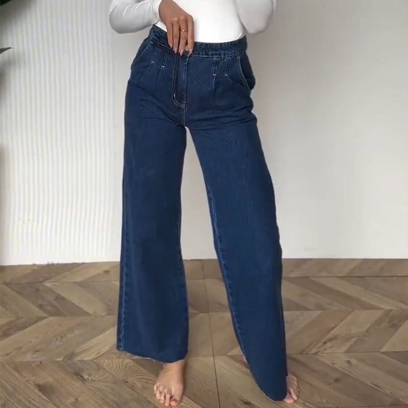 Women’s High Rise Wide-Leg Jeans