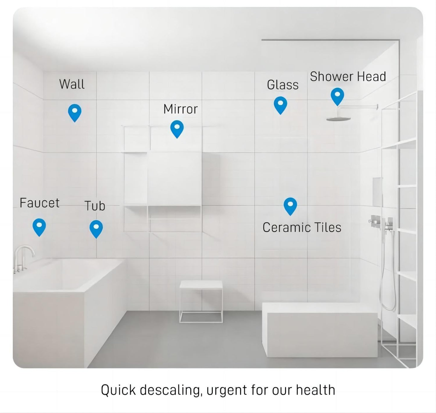 🎅Christmas Sale, 50% off🔥Antibacterial Bathroom Cleaner Limescale Remover