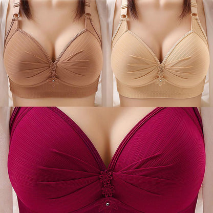 Great Gift! 2025 Plus Size Comfortable Underwear Bra
