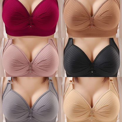 Great Gift! 2025 Plus Size Comfortable Underwear Bra