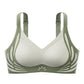 ✨LAST DAY SALE 50% OFF✨Color-Blocked Non-Marking Gathered Push-Up Bra