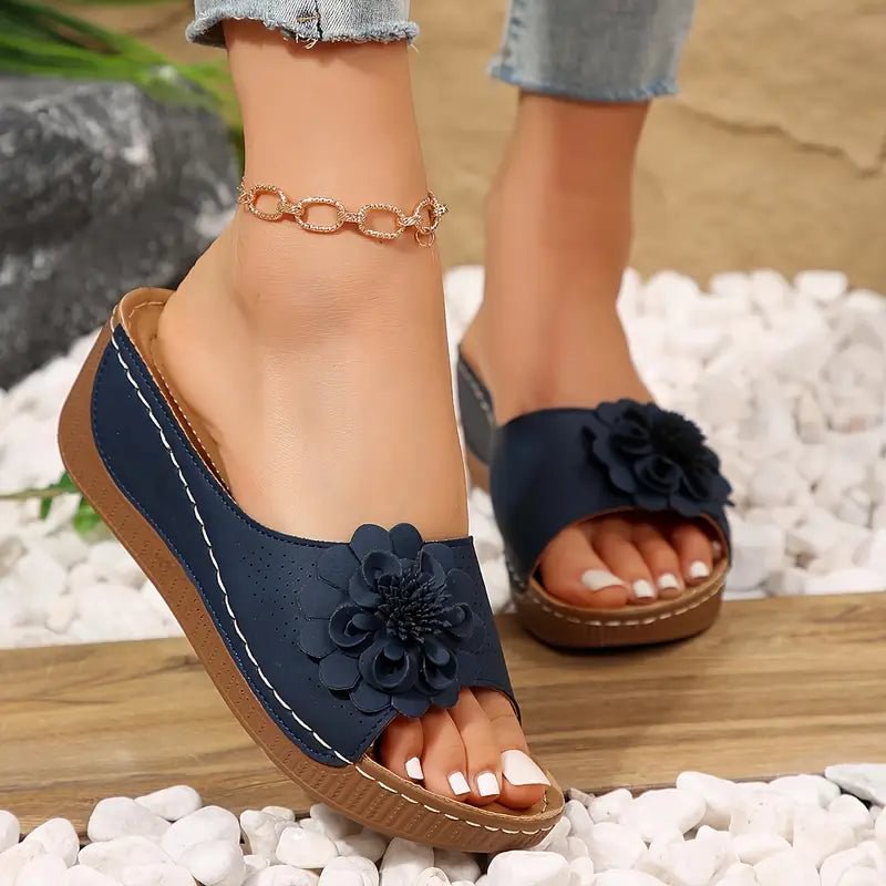🌸Spring Specials🌸Women's Comfort Flower Slip-On Sandals