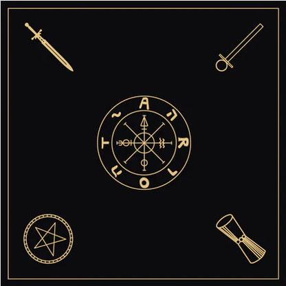 🔮40% OFF NOW! ✨ Witchy Cauldron Tarot Card Set – Rose Gold Accents, Complete Guide Book & Velvet Pouch 🎴📖