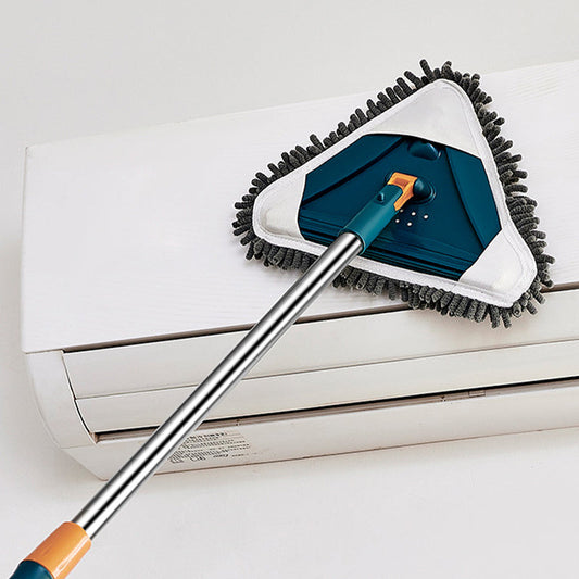 🔥Mother's Day Hot Sale 50% Off 💕 Multi-purpose Telescopic Pole 360° Rotatable Triangle Water Absorbing Dust Mop