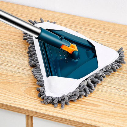 🔥Mother's Day Hot Sale 50% Off 💕 Multi-purpose Telescopic Pole 360° Rotatable Triangle Water Absorbing Dust Mop