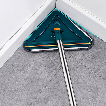 🔥Mother's Day Hot Sale 50% Off 💕 Multi-purpose Telescopic Pole 360° Rotatable Triangle Water Absorbing Dust Mop