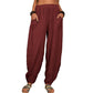 ⏰LAST DAY 50% OFF👚Women's linen and cotton wide leg pants