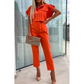 Fashionable Solid Color Jumpsuit with Pockets