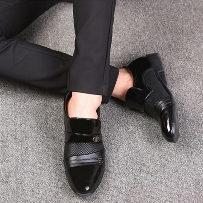 ☄️Spring Specials🎉 Men's Classic Non-Slip PU Leather Dress Shoes