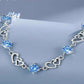 Women’s Elegant Heat-Link Zircon Bracelet