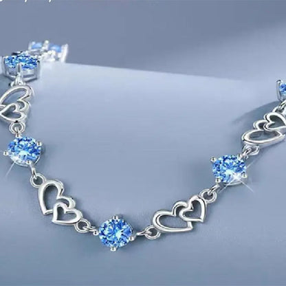 Women’s Elegant Heat-Link Zircon Bracelet