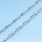 Women’s Elegant Heat-Link Zircon Bracelet