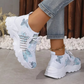 Women's Butterfly Print Casual Lightweight Sneakers