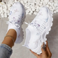 Women's Butterfly Print Casual Lightweight Sneakers