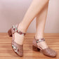 Women's Comfortable Vintage Toe Wrap Sandals