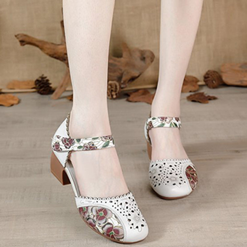 Women's Comfortable Vintage Toe Wrap Sandals