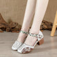 Women's Comfortable Vintage Toe Wrap Sandals
