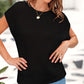 Women's Crochet Knit Hollow-Out T-Shirt