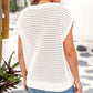 Women's Crochet Knit Hollow-Out T-Shirt