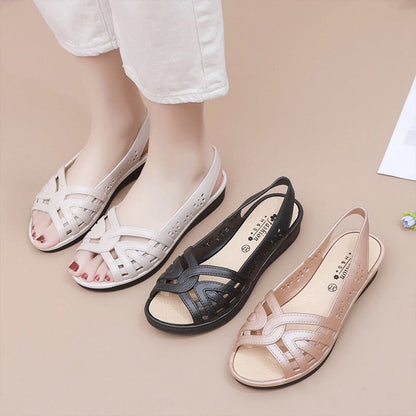 Women's Fashion Open Toe Cutout Sandals