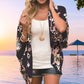 Summer Cool Flowy Floral Sunscreen Shirt