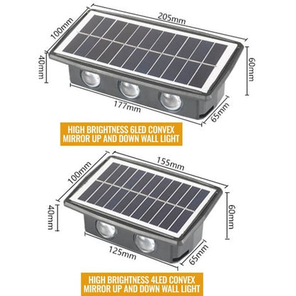 💡  ☀️ Solar Powered Wall Light – Auto On/Off, Weatherproof & Energy Saving 🏡